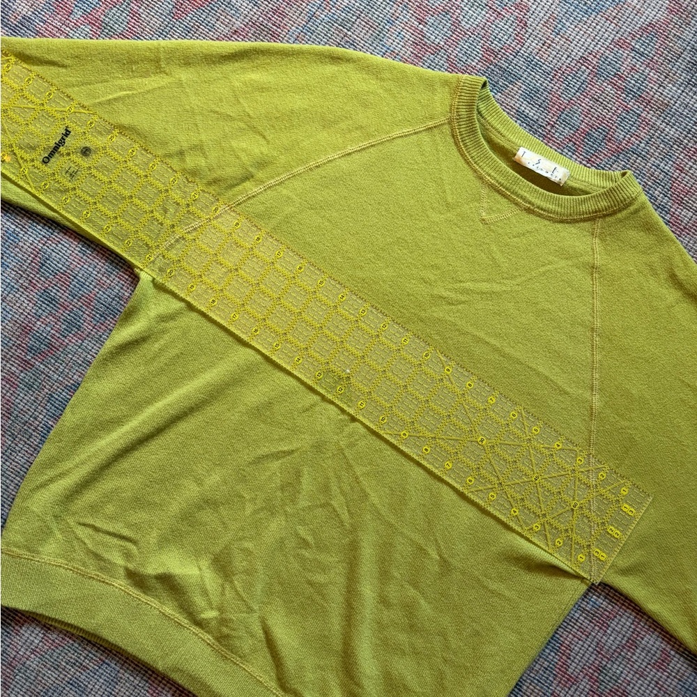 TSE Women's Chartreuse Green Cashmere Sweater - Picture 4 of 6
